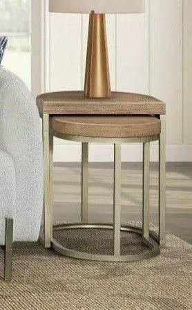 Nesting Tables - Light Brown by Unique Piece Furniture