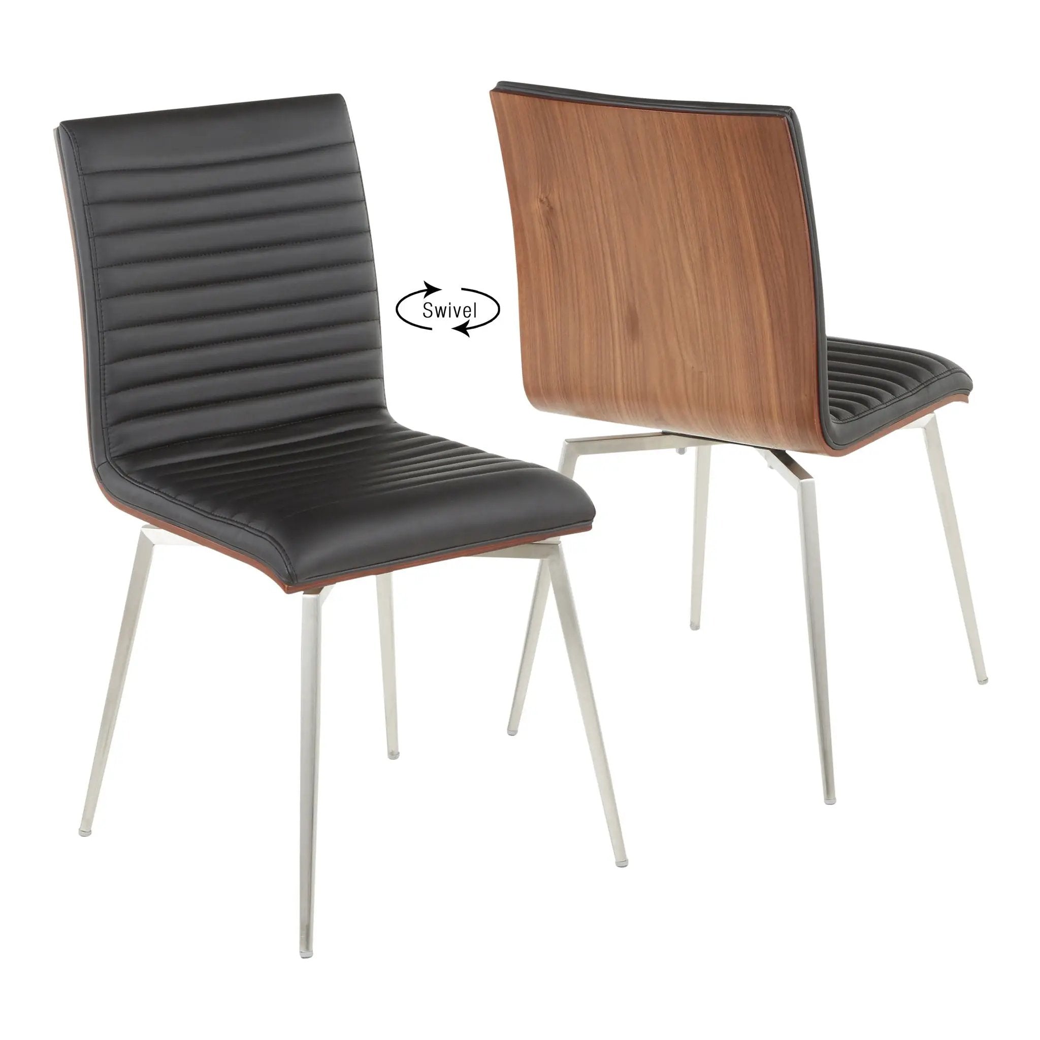 Mason - Contemporary Dining Chair (Set of 2) With Swivel by Unique Piece Furniture