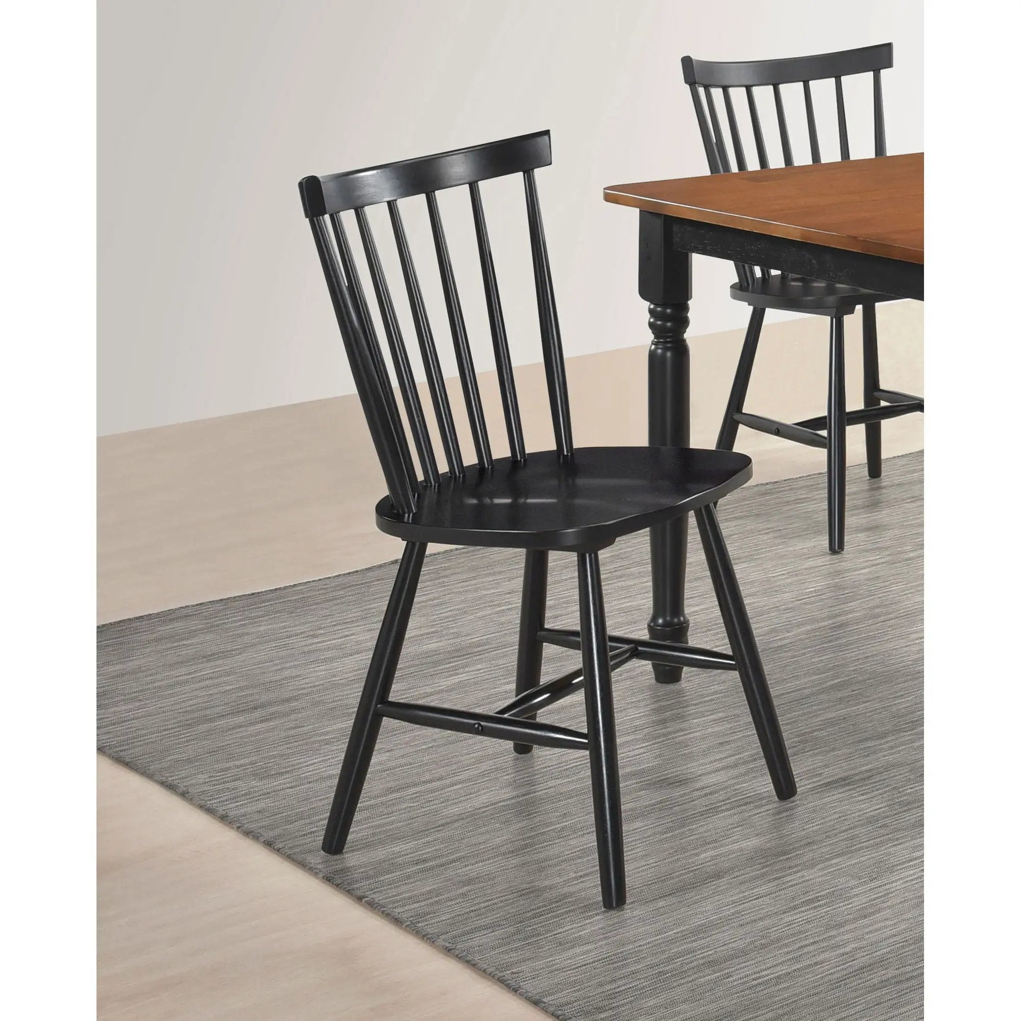 Hayward - Dining Side (Set of 2) - Black by HouseOfZazla