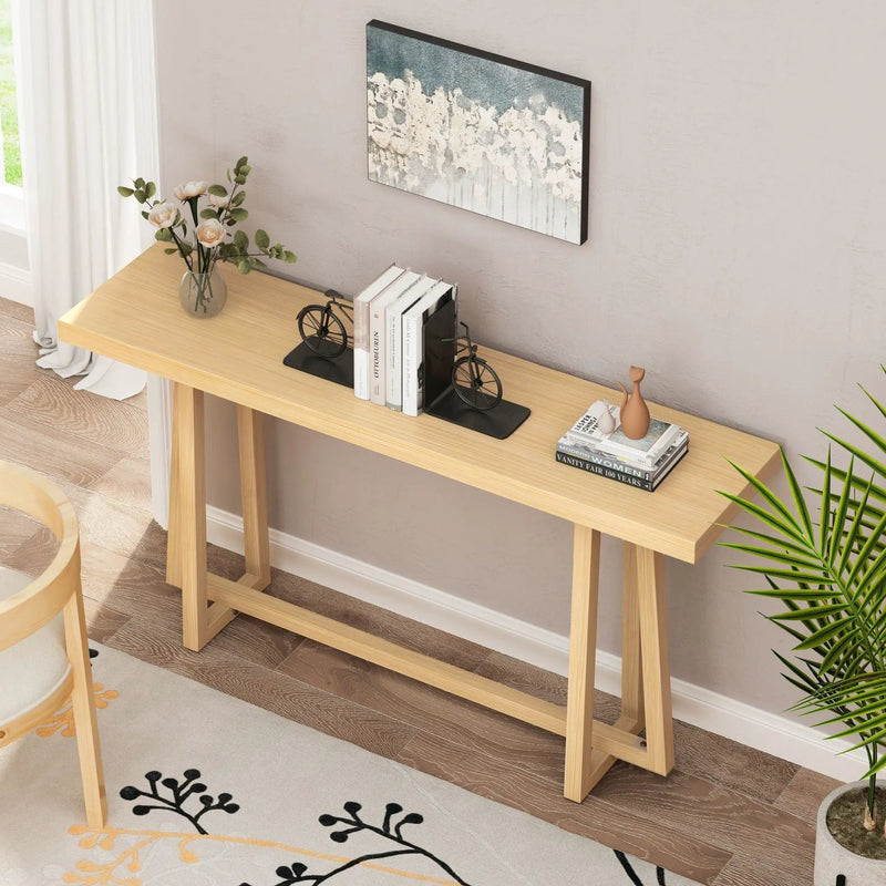Console Table, Stylish Rectangular Entryway Table by HouseOfZazla