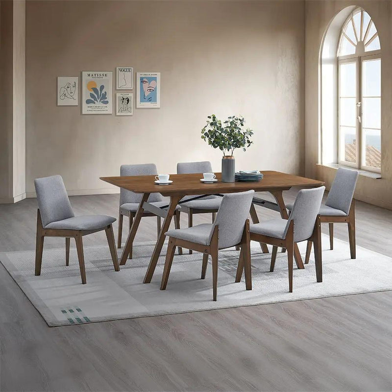 Kaela - Dining Table - Walnut by Unique Piece Furniture