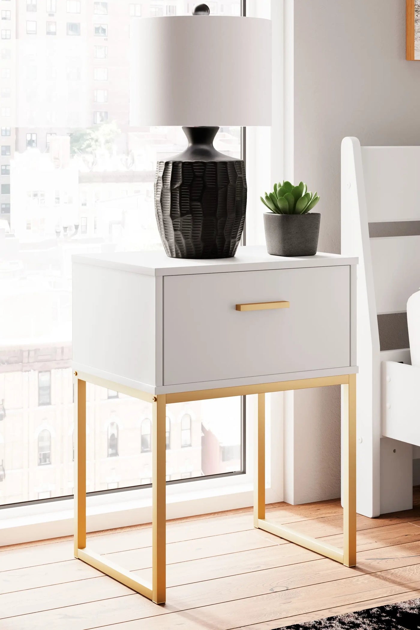 Socalle - One Drawer Night Stand by Unique Piece Furniture