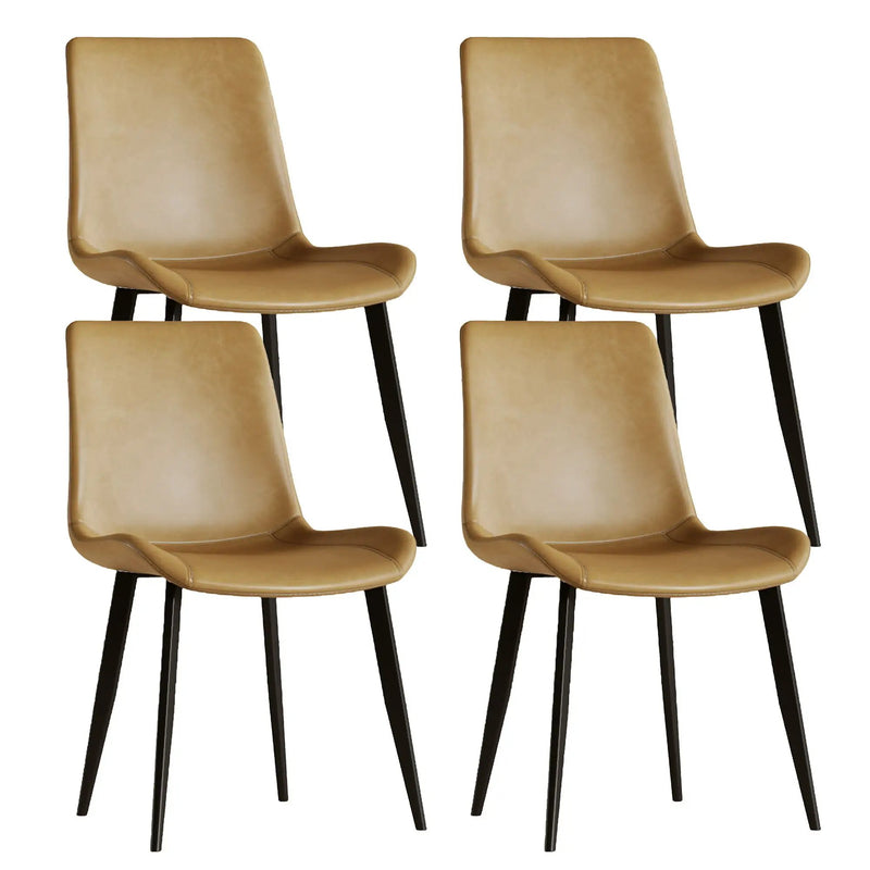 Modern Dining Chair With Carbon Steel Legs by Unique Piece Furniture
