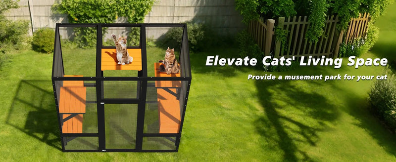 62.6" Solid Wood Pet Enclosure by HouseOfZazla