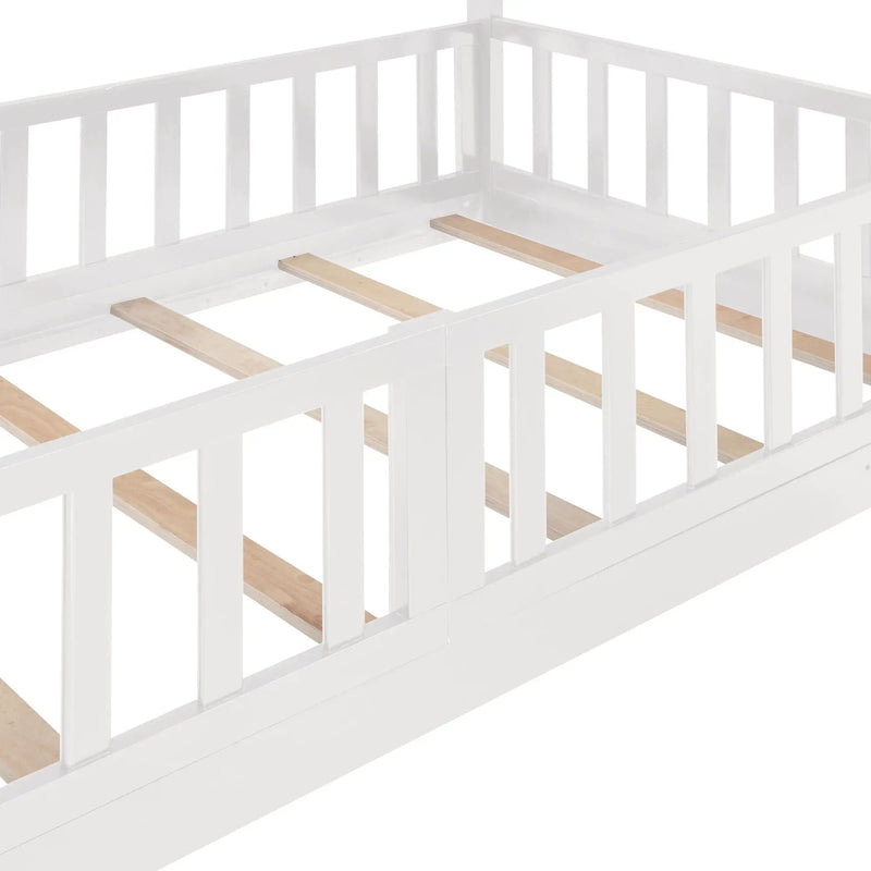 Functional Bunk Bed & Convertible Ladder And Slide by HouseOfZazla
