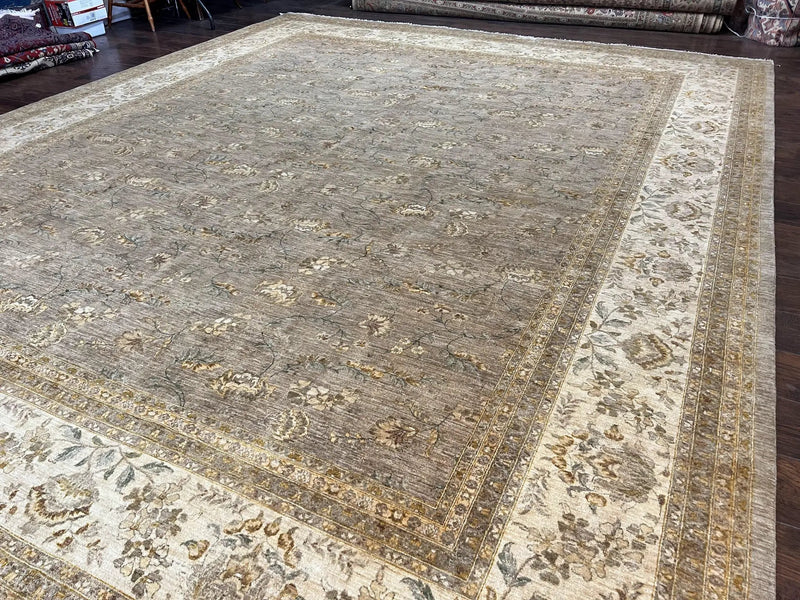 Pak Persian Rug 12x15, Wool Hand Knotted Oriental Floral Carpet, Signed by Master Weaver, 12x15 Large Palace Size Rug by Jewel Rugs