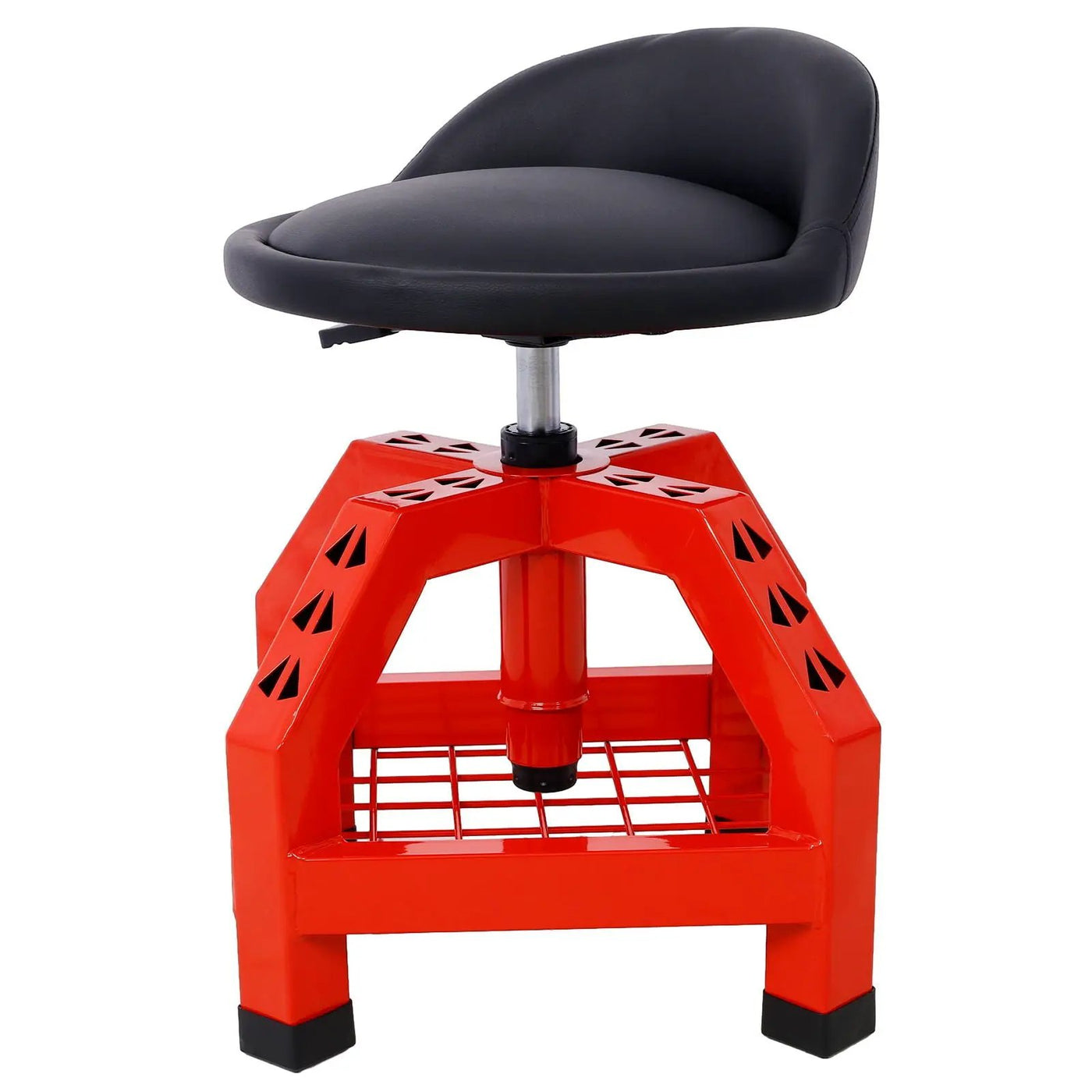 Pneumatic 360 Degree Swivel Stool, Mechanics Rolling Creeper Seat, Heavy Duty Rolling Mechanics Stool, Shop Stool With Casters by HouseOfZazla