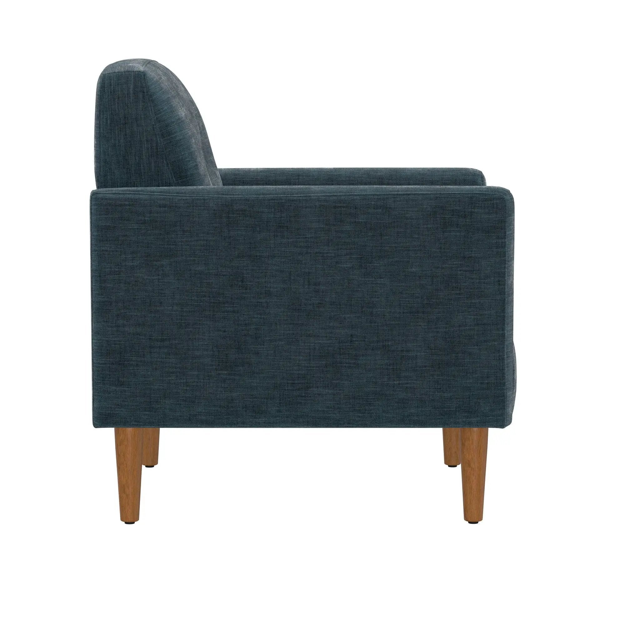 Accent Chair, Transitional - Blue by HouseOfZazla