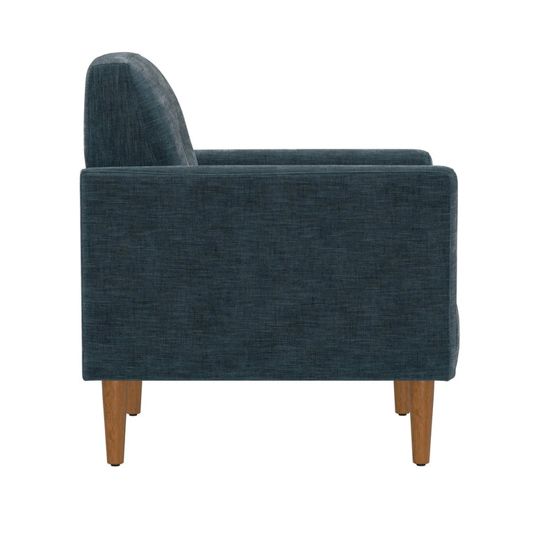 Accent Chair, Transitional - Blue by HouseOfZazla