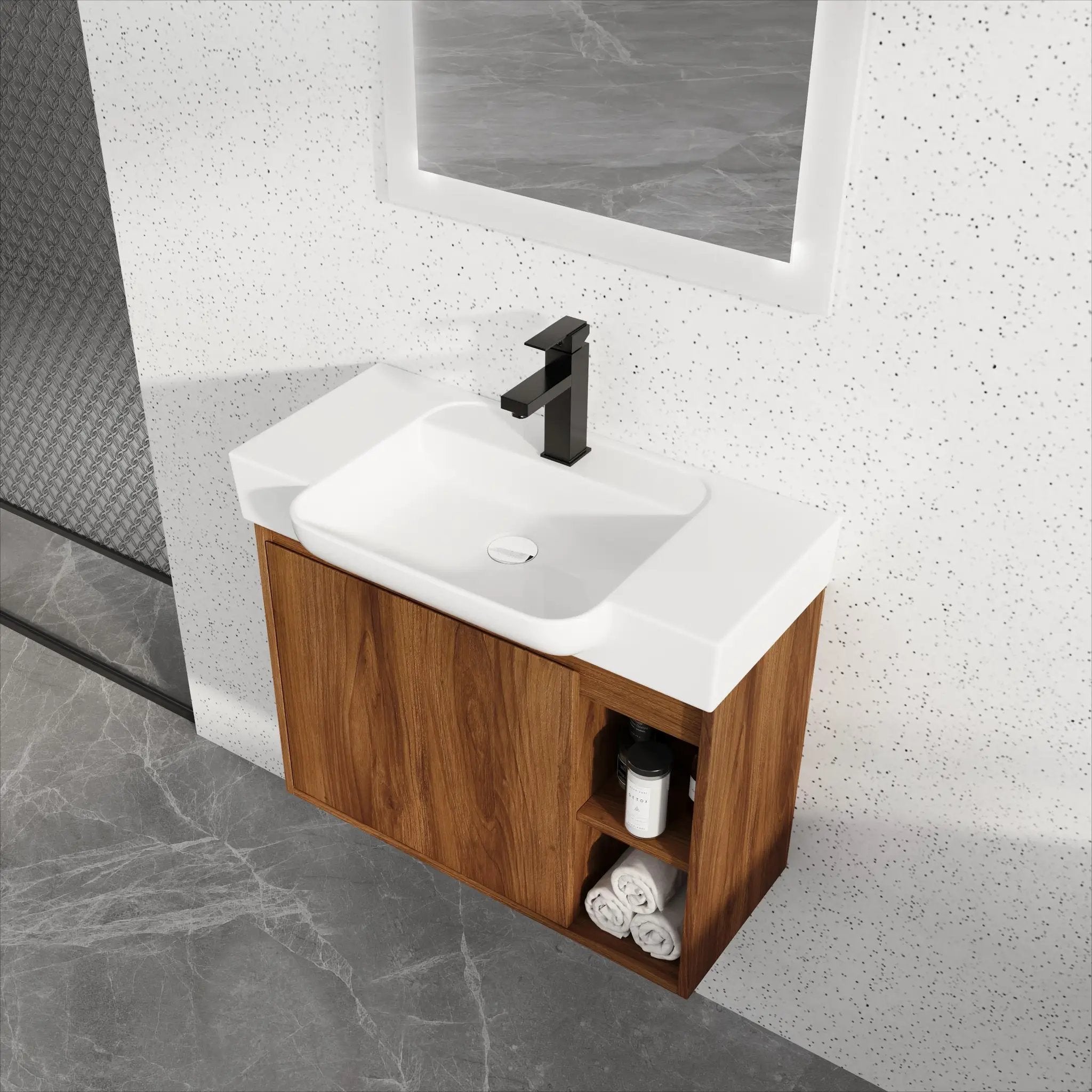 28'' Wall-Mounted Bathroom Vanity by HouseOfZazla