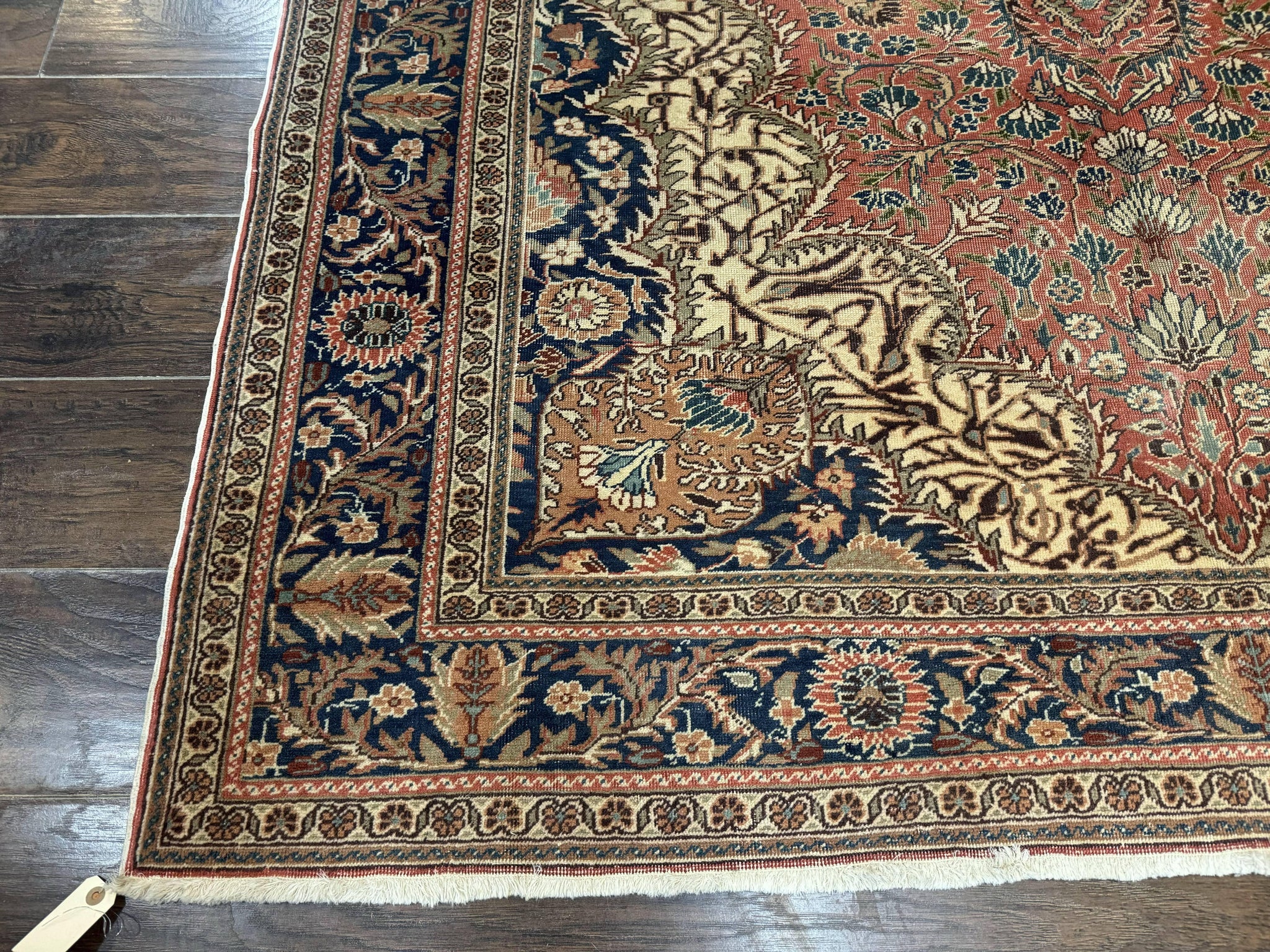 Turkish Kayseri Rug 6x10, Antique Turkish Carpet, Floral Medallion, Oriental Carpet, Red by Jewel Rugs