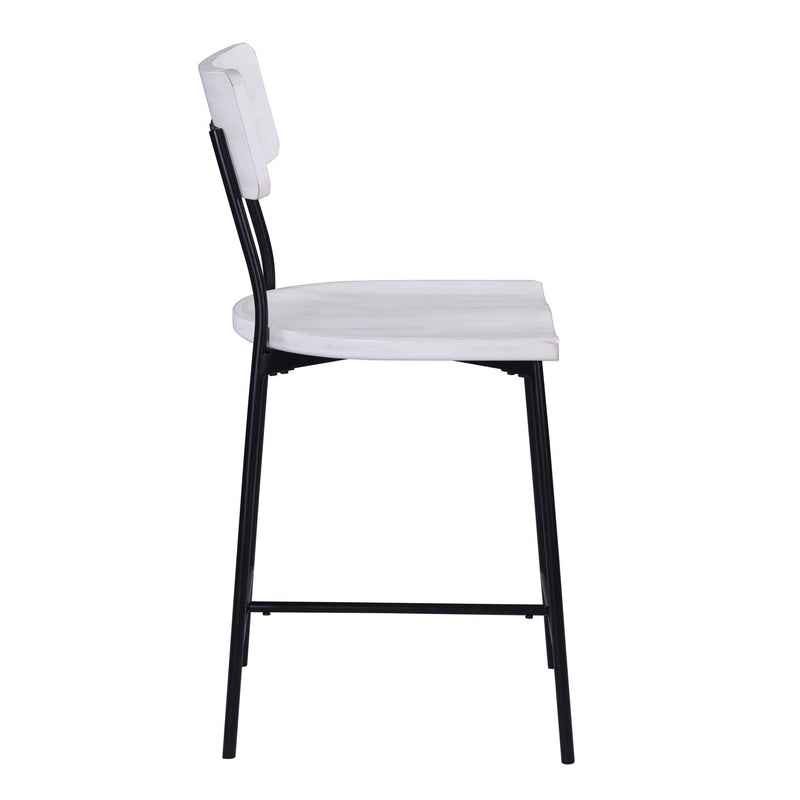 Badin - Counter Stool - White Washed by HouseOfZazla