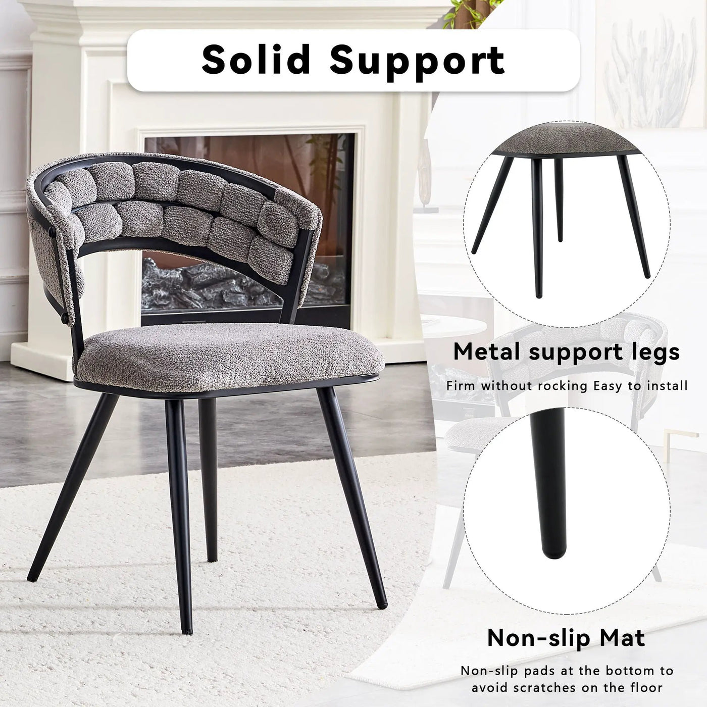 Dining Chairs For Dining Room & Kitchen (Set of 2) by HouseOfZazla