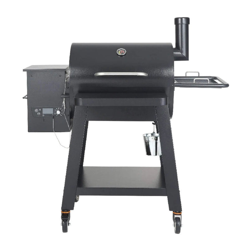 53-Inch Heavy-Duty Portable Wood Pellet BBQ Grill With Cart (SAK93641) by SAKSBY WHOLESALE