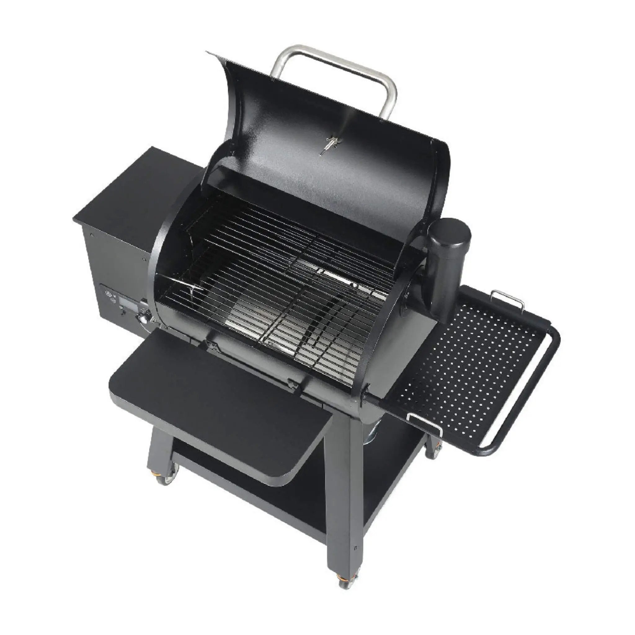 53-Inch Heavy-Duty Portable Wood Pellet BBQ Grill With Cart (SAK93641) by SAKSBY WHOLESALE
