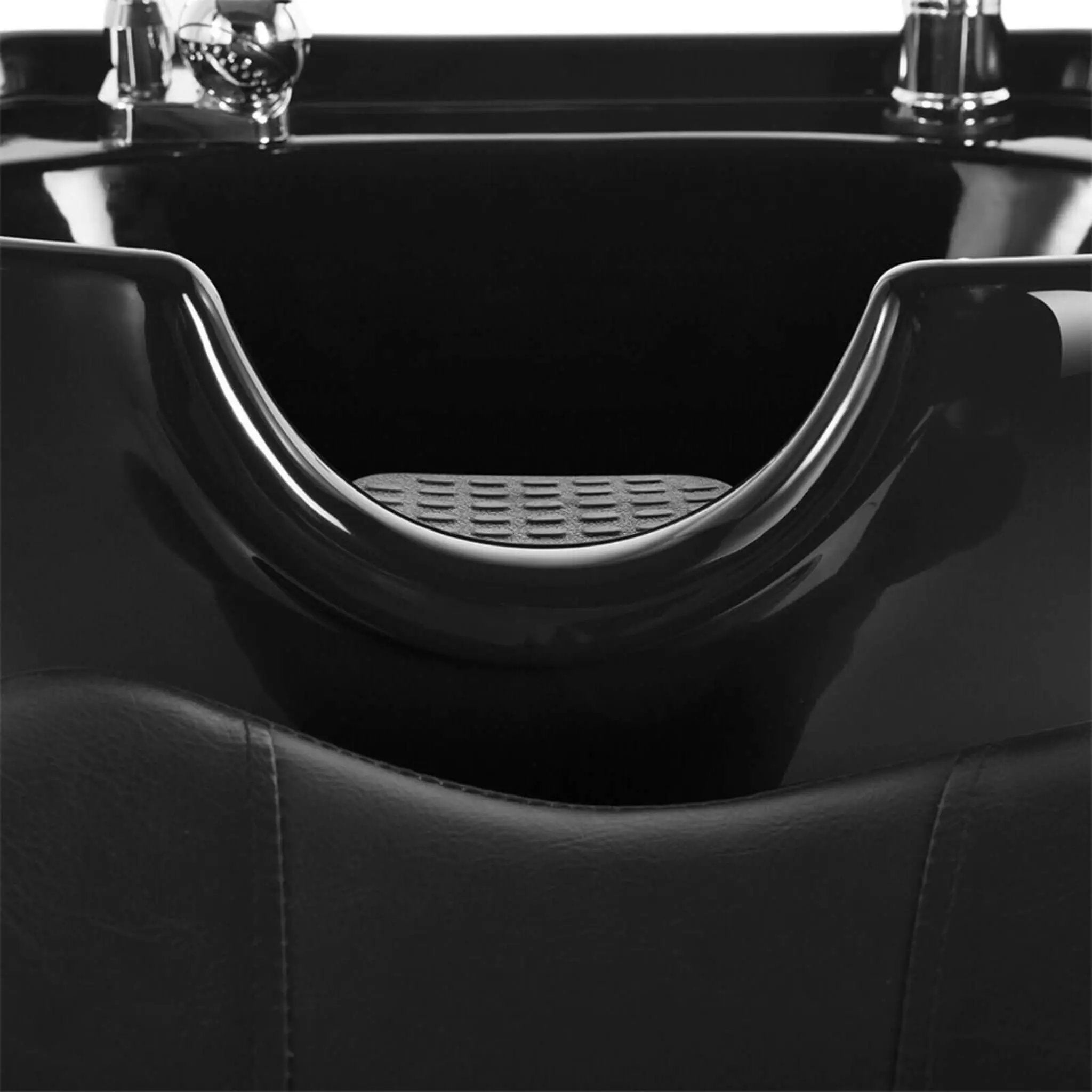 53-Inch Large Premium Salon Barber Backwash Shampoo Chair W/ Bowl, Sink & Footrest (SAK18745) by SAKSBY WHOLESALE