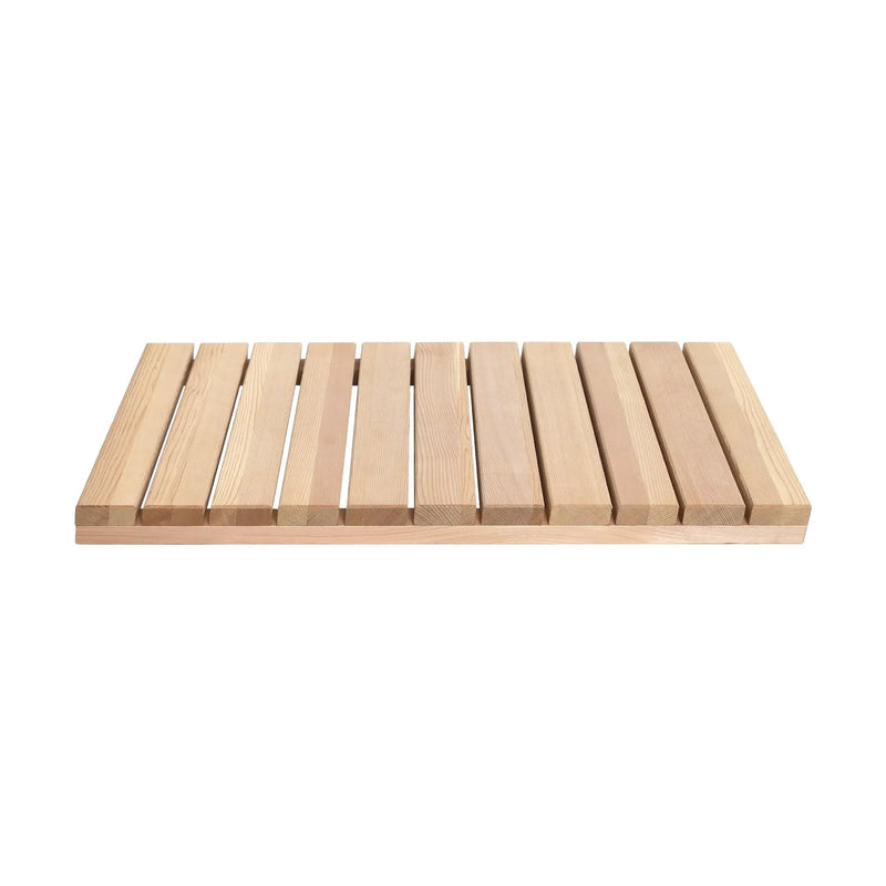 Cedar Wood Shower Mat - Non-Slip Slatted Bath Mat by HouseOfZazla