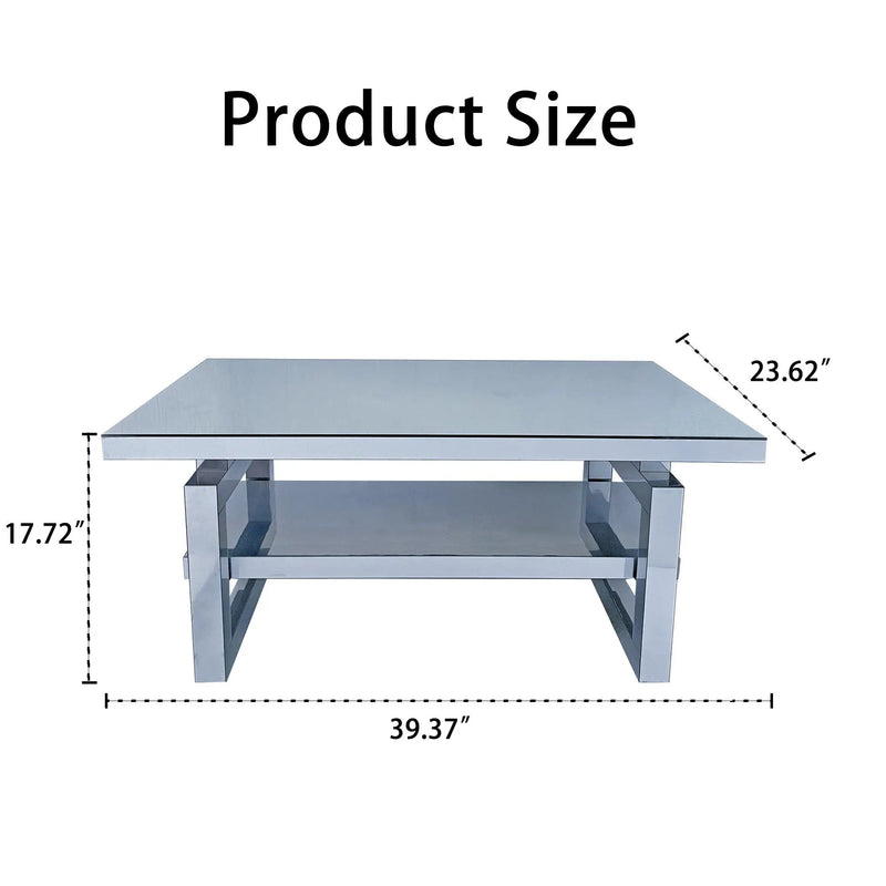 Modern Square Luxury Coffee Table by HouseOfZazla