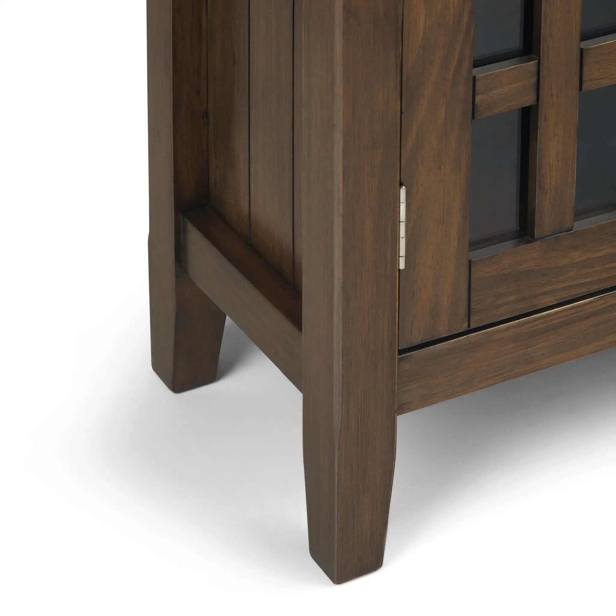 Bedford - Low Storage Media Cabinet - Rustic Natural Aged Brown by Unique Piece Furniture
