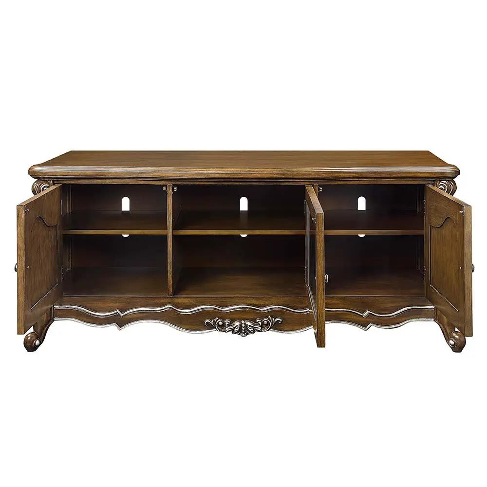 Latisha - TV Stand - Antique Oak by Unique Piece Furniture
