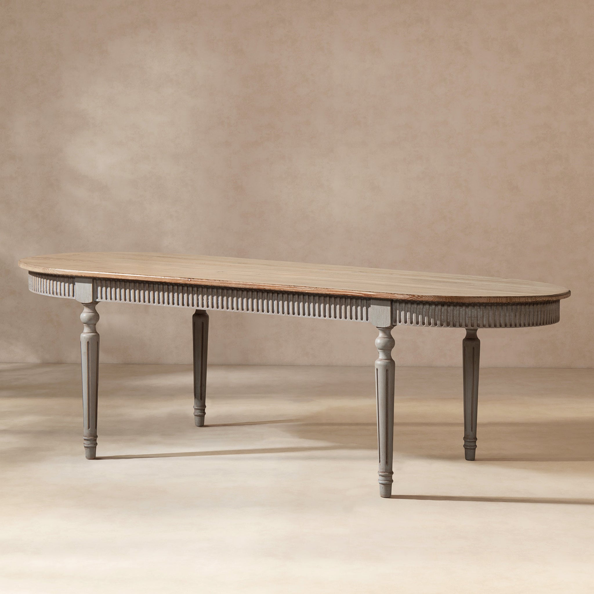 Colette 94' Reclaimed Wood Oval Dining Table by HouseOfZazla
