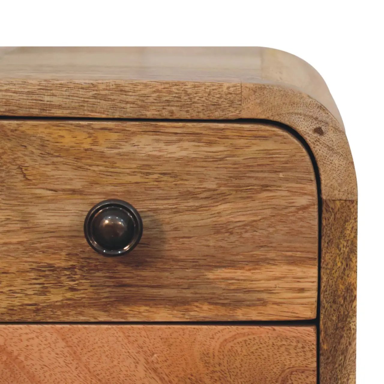 Curved Nightstand, by Unique Piece Furniture