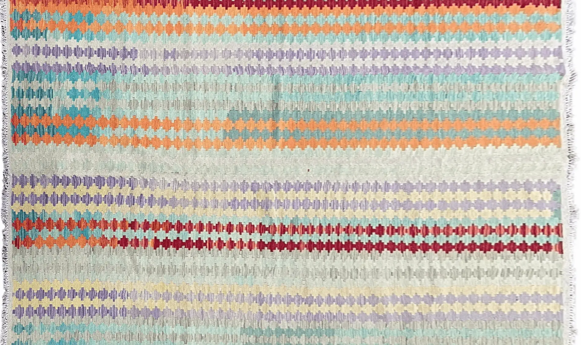 Colorful Kilim Rug 6x8 Multicolor Turkish Kilim Rug 6 x 8 Flat Weave Kilim Playful Anatolian Kilim Wool Kilim New Rug by Jewel Rugs