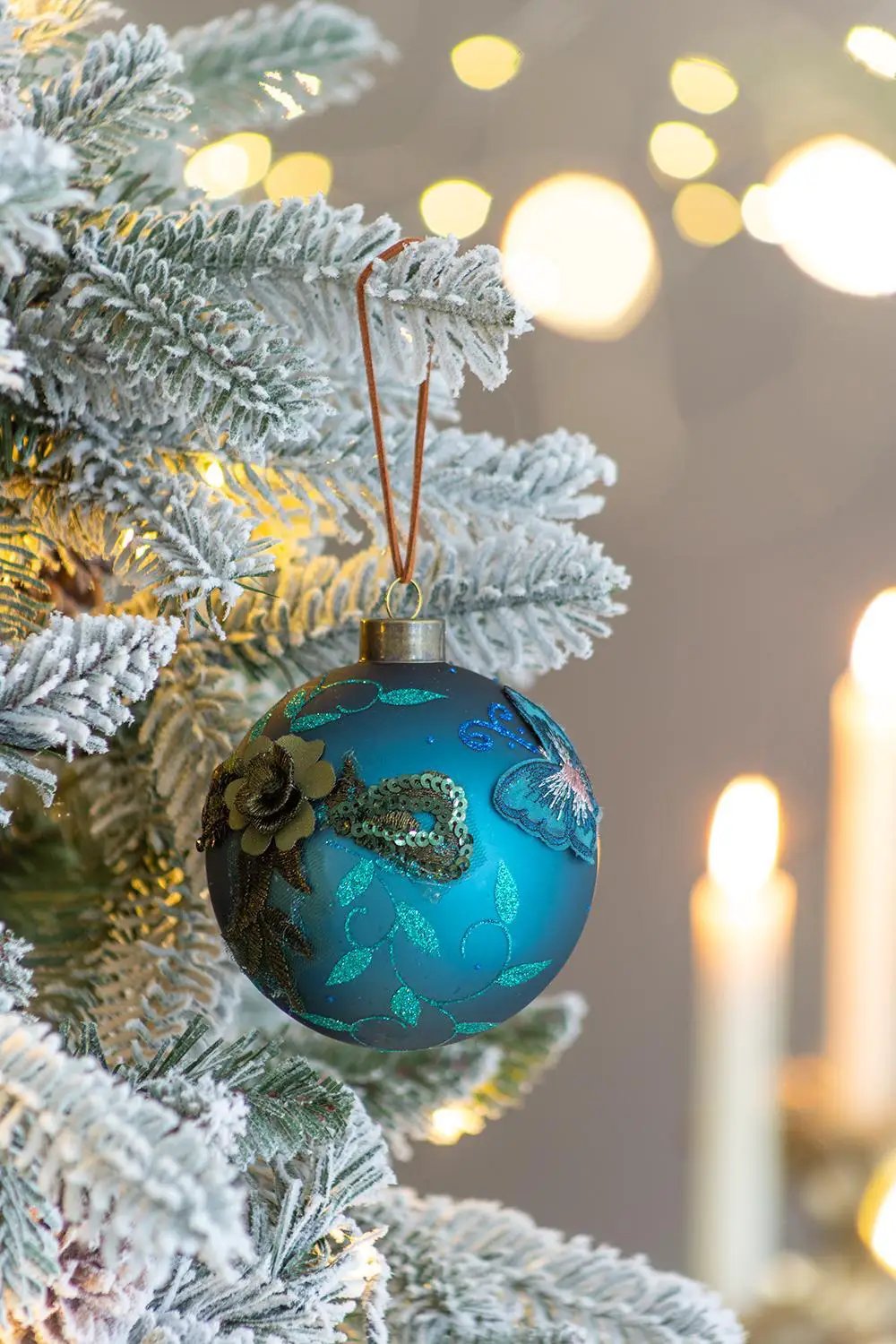 Christmas Ball Ornaments Glass Decorative Hanging Ball Christmas Tree by Unique Piece Furniture