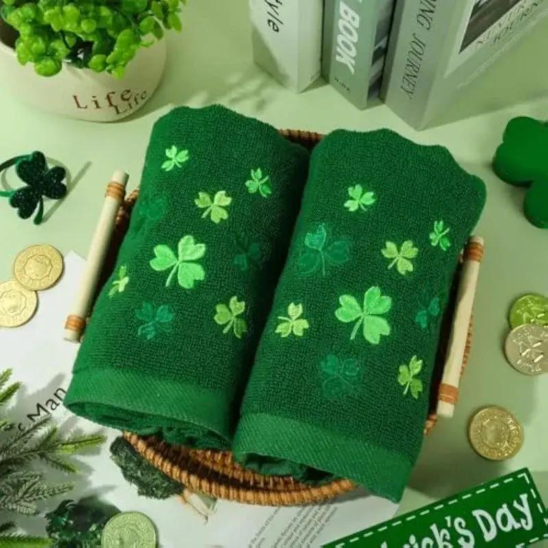 Towels - Absorbent Green 16x24 Set by House Of Avana