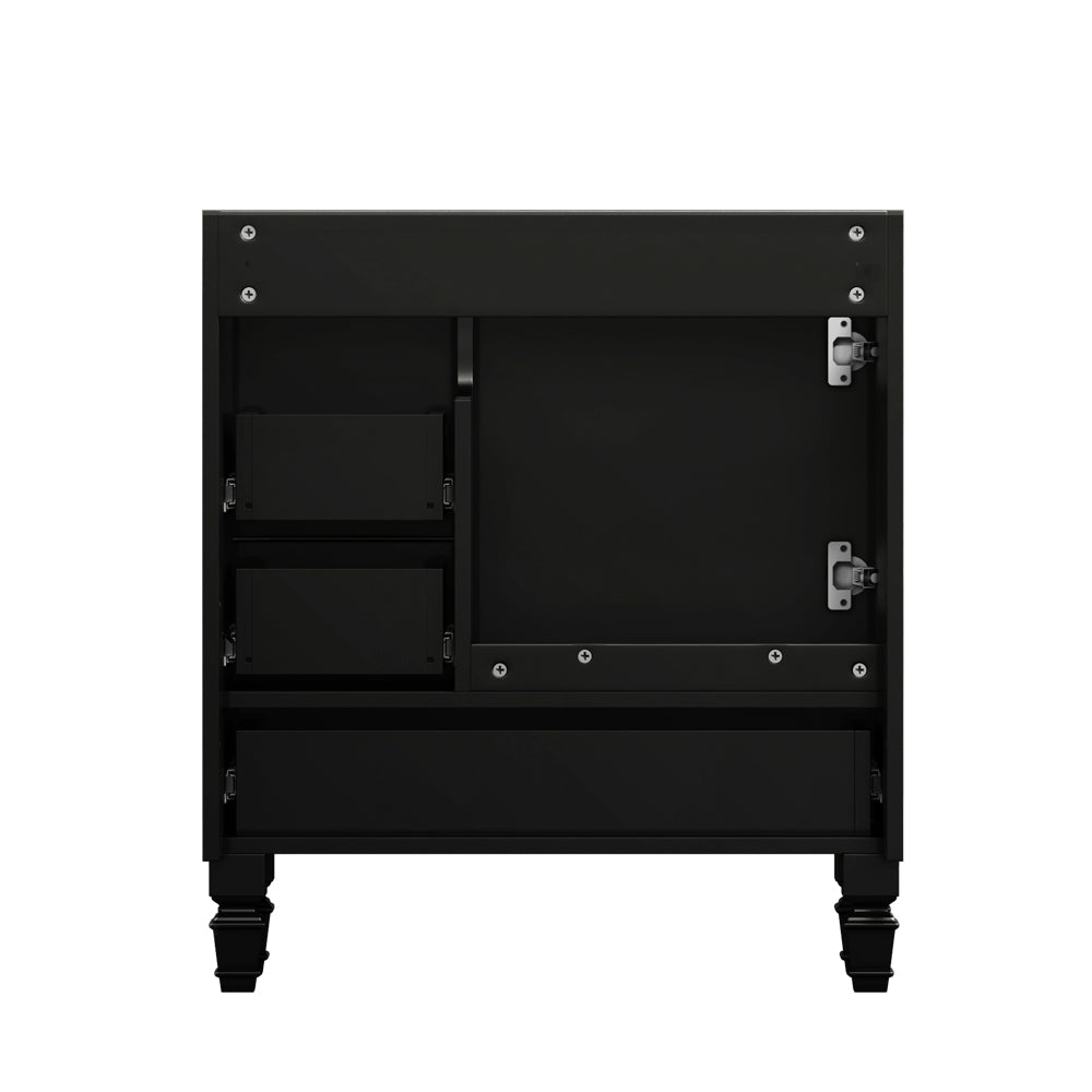 30" Black Bathroom Vanity by HouseOfZazla