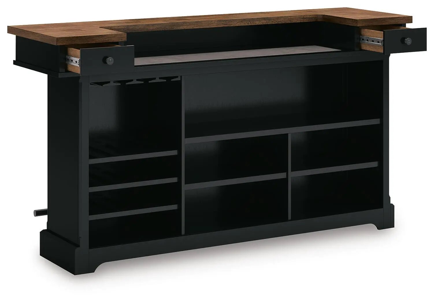 Wildenauer - Bar - Brown / Black by Unique Piece Furniture