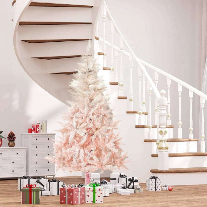 HOMCOM 7ft Unlit Spruce Artificial Christmas Tree by HouseOfZazla