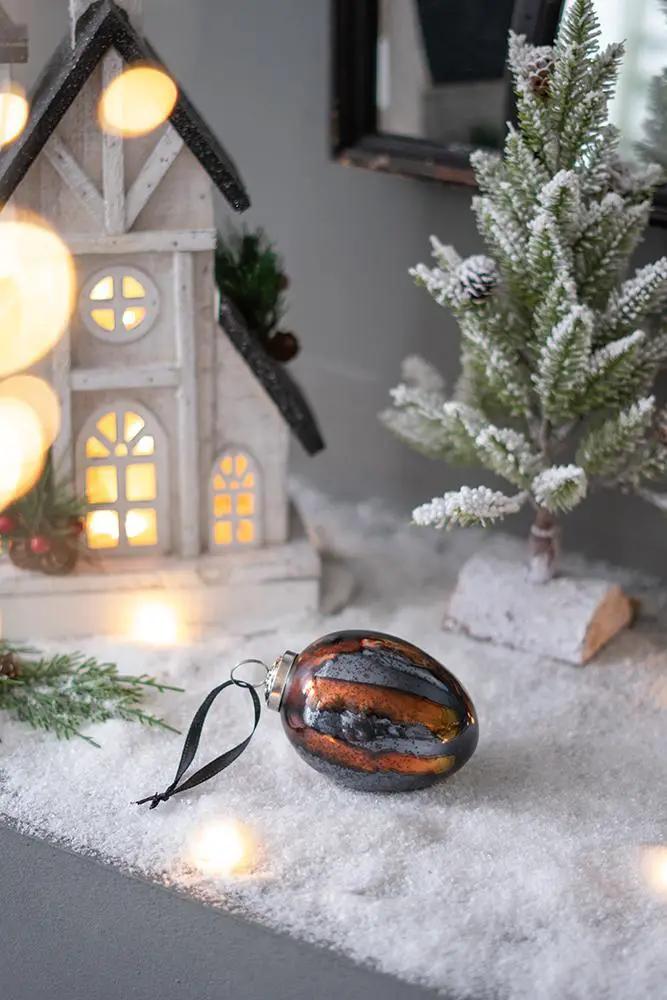 Christmas Ball Ornaments, Decorative Hanging Ball Christmas Tree Ornaments, For Holiday Party Decorations (Set of 6) by Unique Piece Furniture