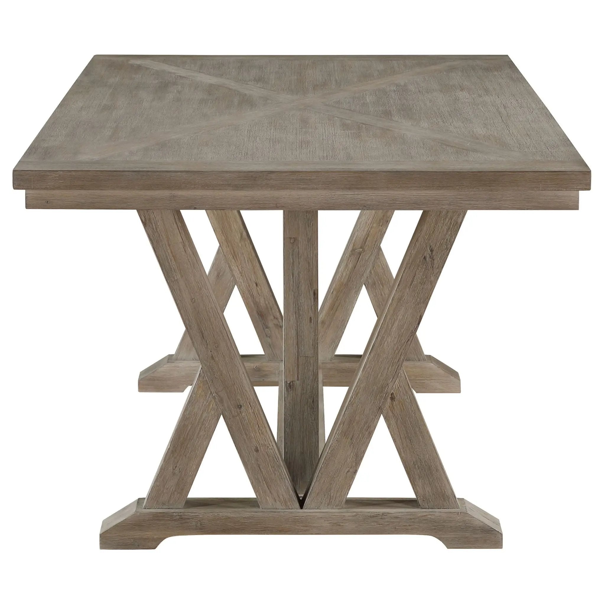 Cornelia 7-piece Rectangular Dining Table Set Coastal Grey by Unique Piece Furniture
