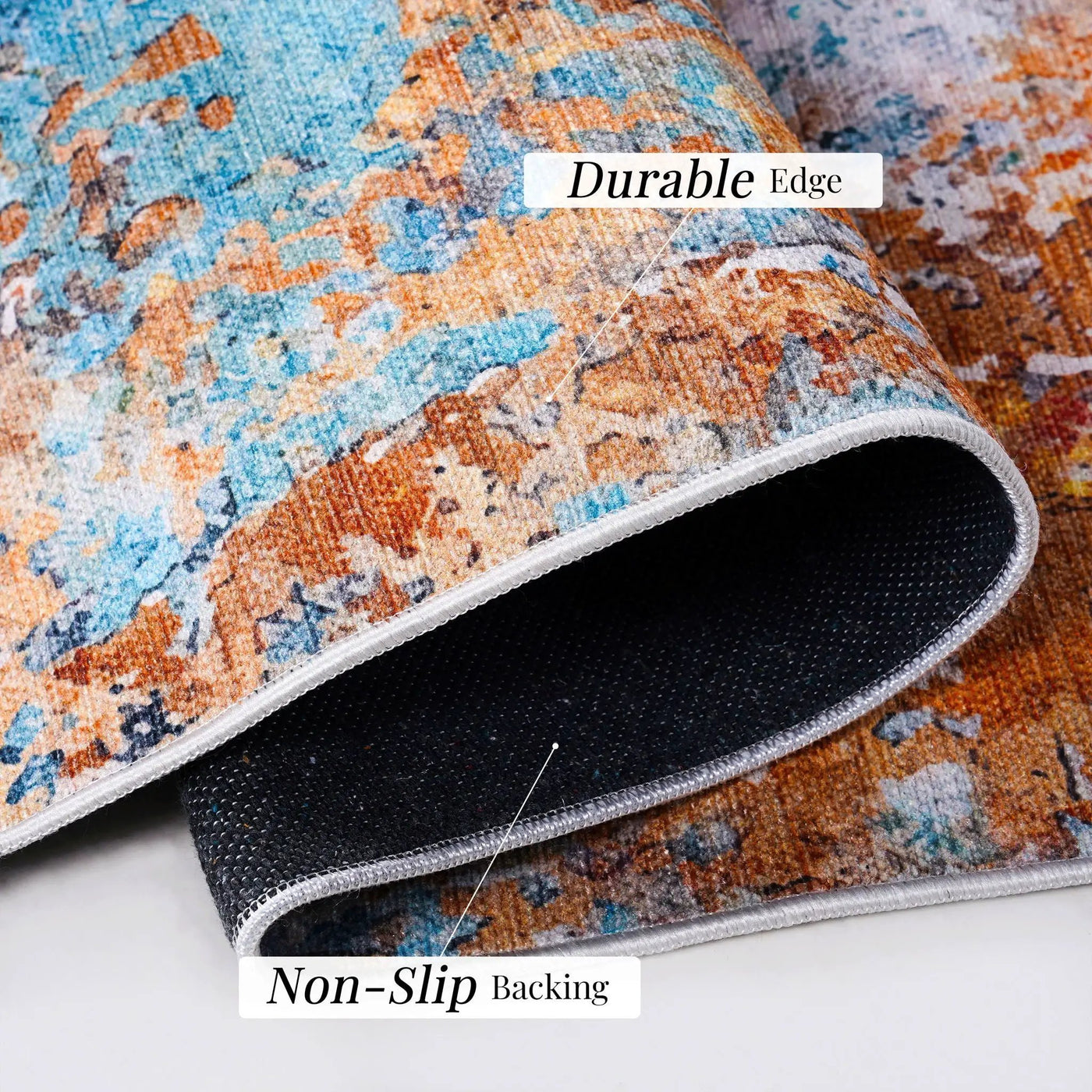 Maval - Stunning Area Rug, Washable by HouseOfZazla