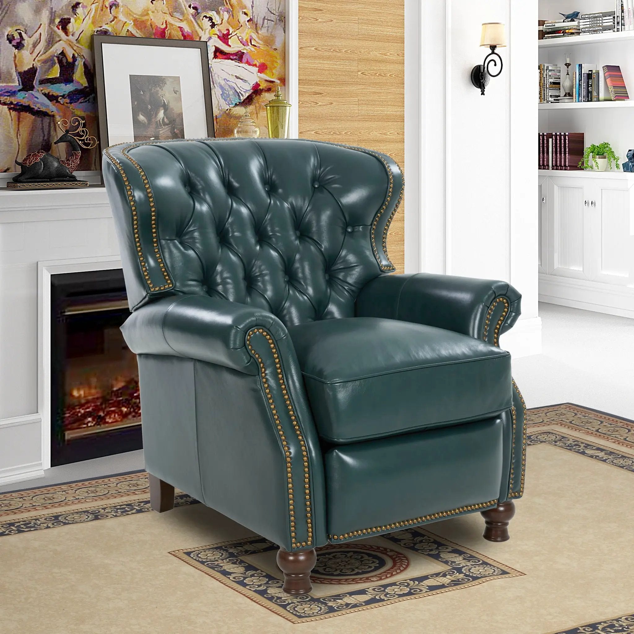 Presidential - Push Thru The Arm Recliner by Unique Piece Furniture