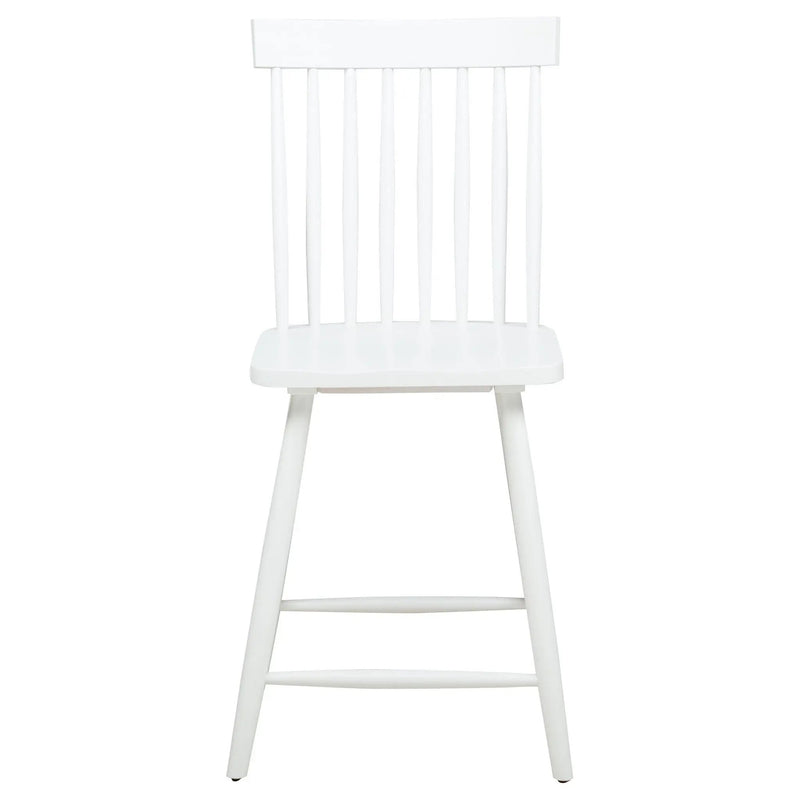 Andrews Windsor Counter Height Dining Side Chair White (Set of 2) by Unique Piece Furniture
