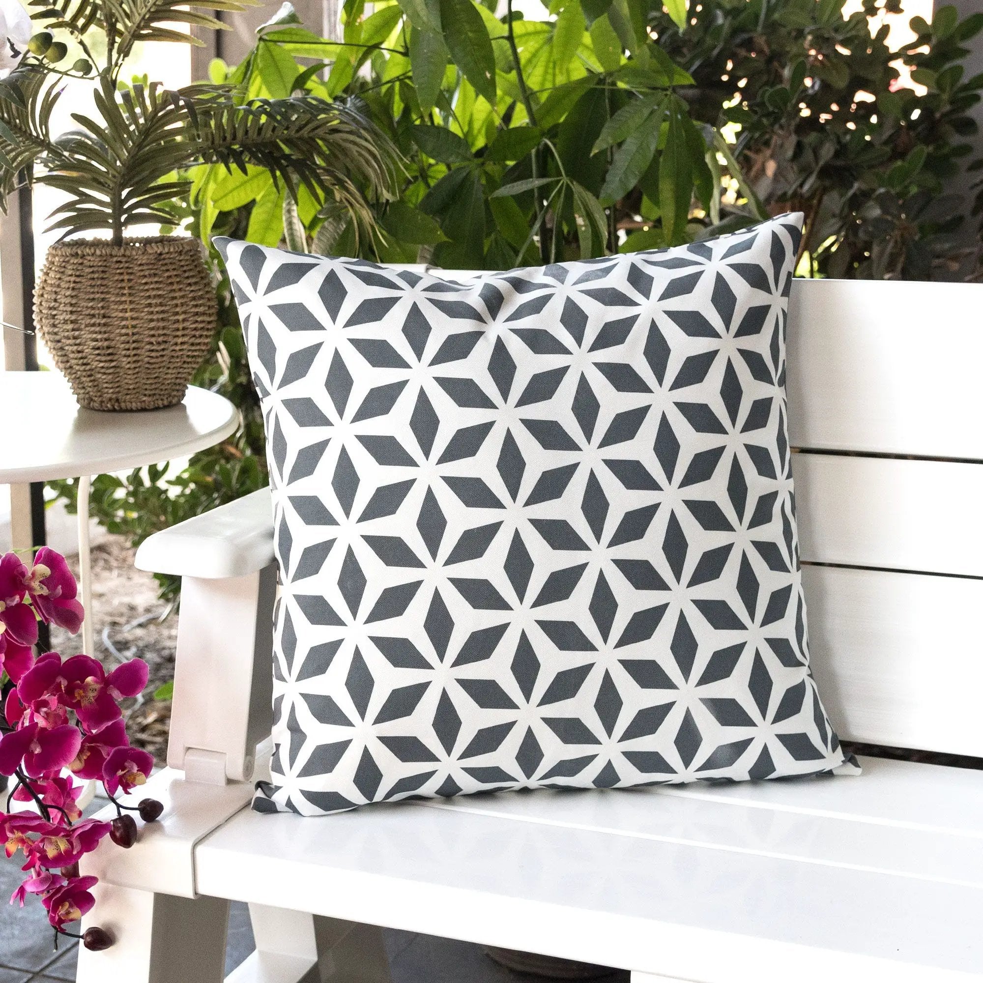 Crystal Burst - Outdoor & Indoor Pillow by Unique Piece Furniture