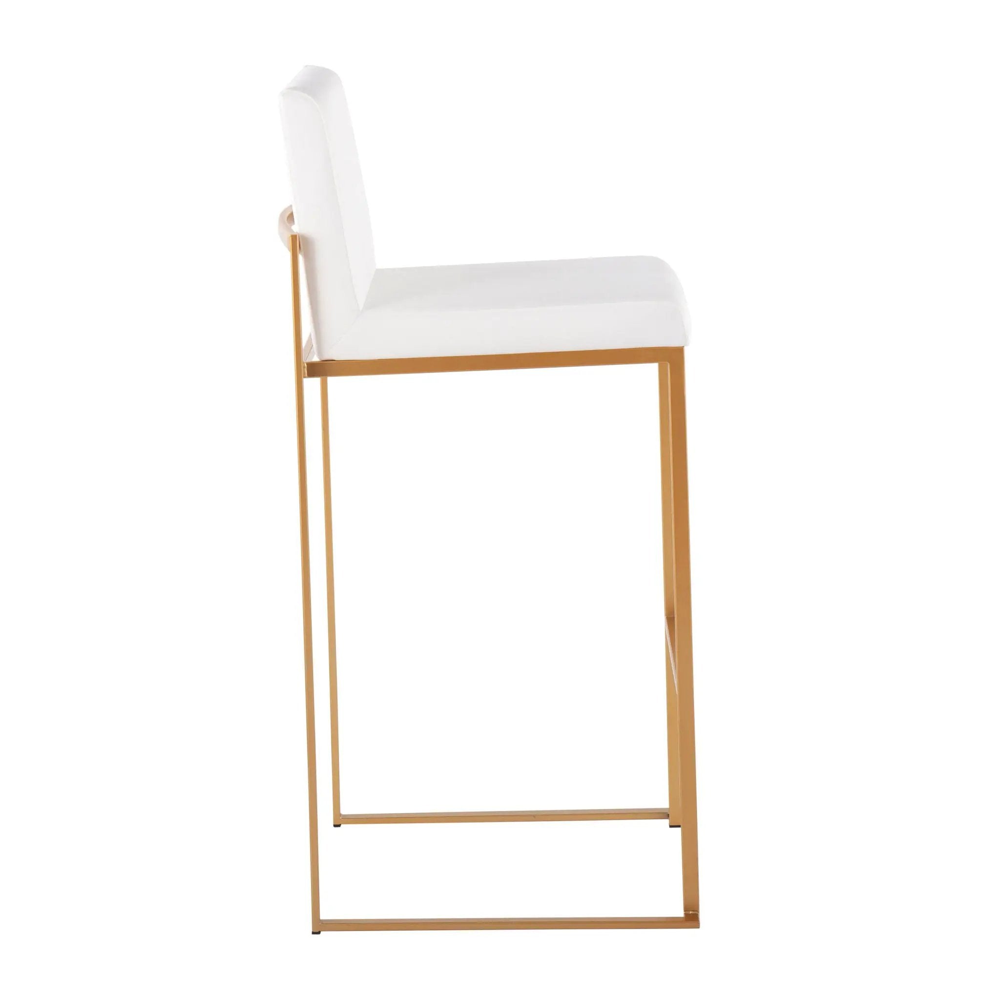 Fuji - Contemporary Design High Back Barstool by HouseOfZazla