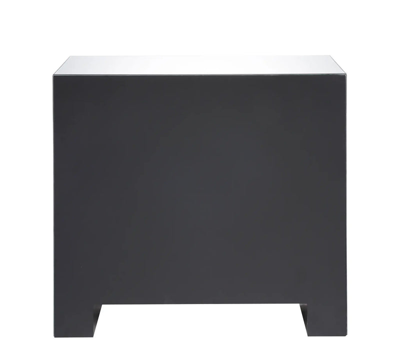 Sonia Mirrored & Faux Agate Console Cabinet (Assembled) by HouseOfZazla
