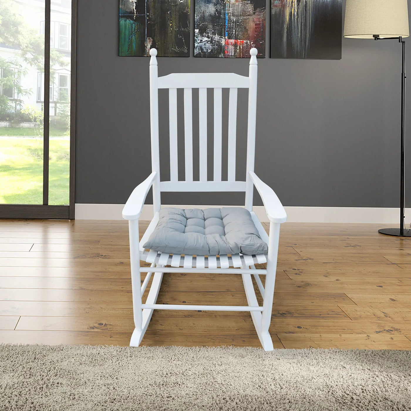 Wooden Porch Rocker Chair, Without Mat by Unique Piece Furniture