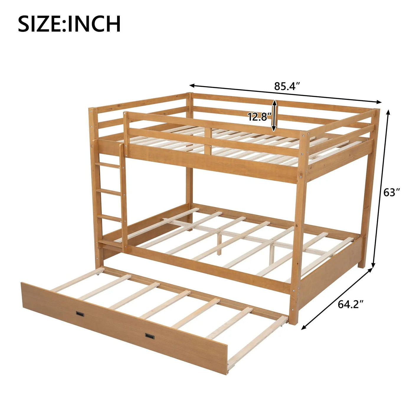 Sturdy Bunk Bed With Ladder by Unique Piece Furniture