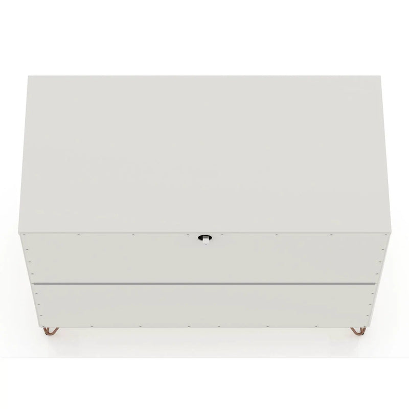 Rockefeller - 3 Drawer Dresser - Off White by HouseOfZazla