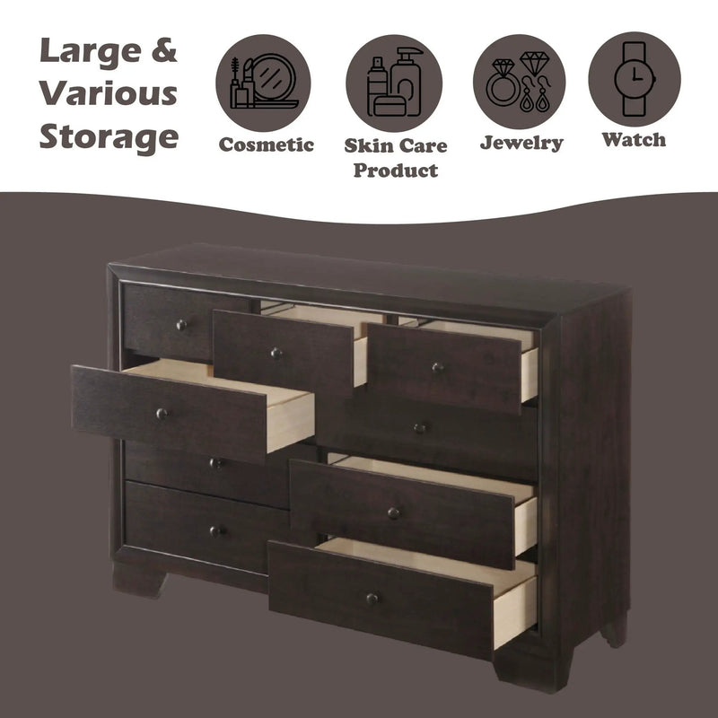 Madison - Dresser - Espresso by Unique Piece Furniture