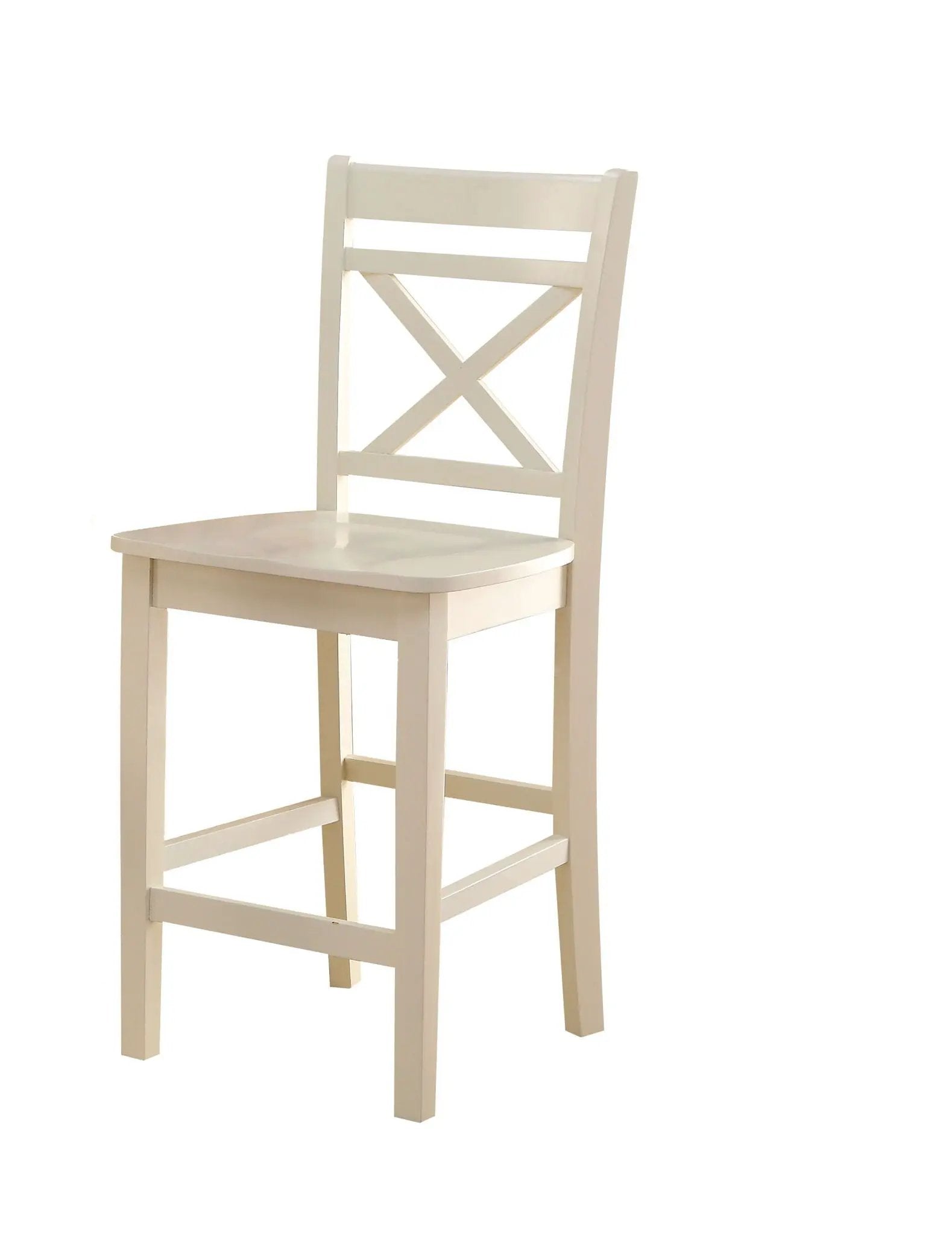 Tartys - Counter Height Chair (Set of 2) - Cream by HouseOfZazla