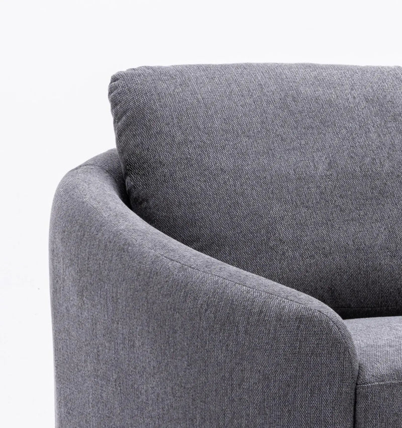 Yuina - Linen Loveseat - Gray by Unique Piece Furniture