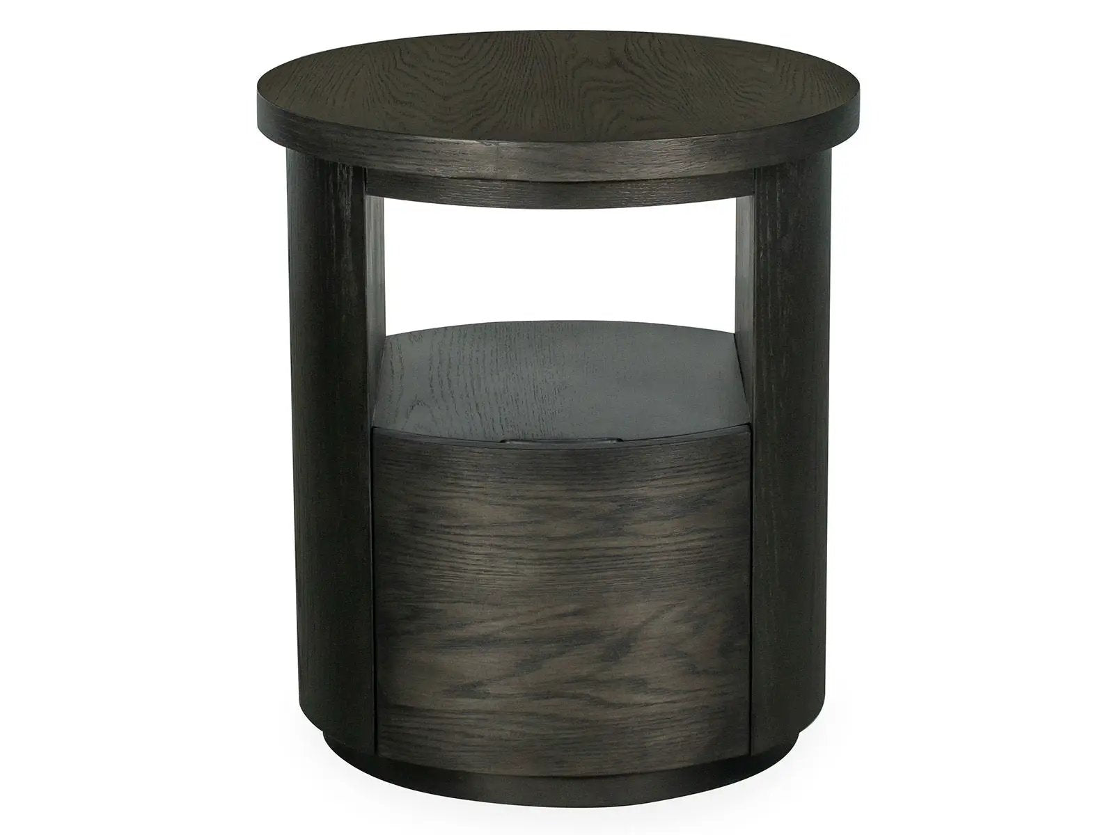 Bosley - Round End Table - Coffee Bean by Unique Piece Furniture