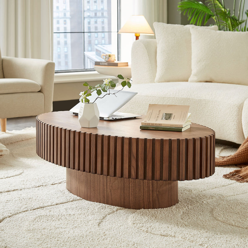 Modern Handcraft Drum Coffee Table by HouseOfZazla