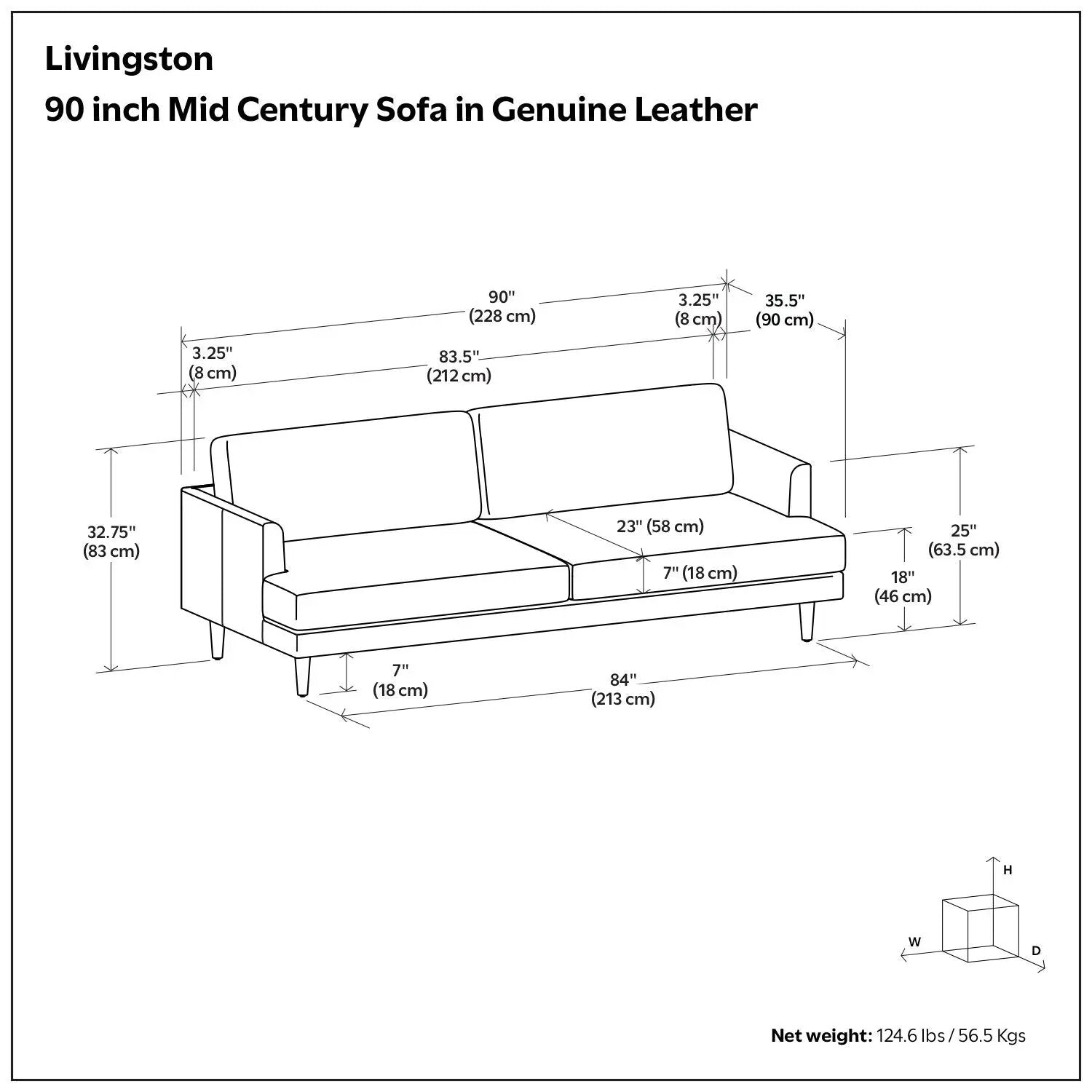Livingston - Upholstered Sofa by HouseOfZazla