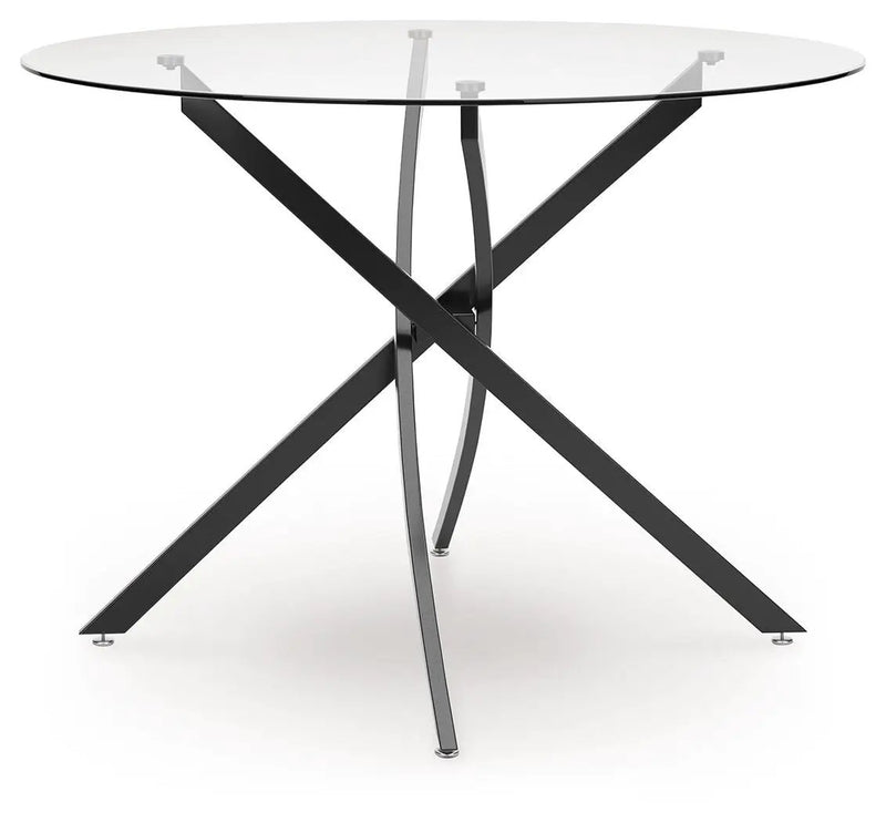 Pharwynn - Round Dining Room Table - Black by Unique Piece Furniture